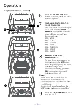 Предварительный просмотр 21 страницы The Singing Machine SML2300 Instruction Manual