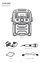 Preview for 3 page of The Singing Machine SML271BK/W Nstruction Manual