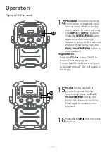 Preview for 12 page of The Singing Machine SML271BK/W Nstruction Manual