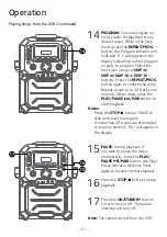 Preview for 17 page of The Singing Machine SML271BK/W Nstruction Manual