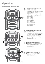 Preview for 20 page of The Singing Machine SML271BK/W Nstruction Manual