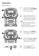 Preview for 22 page of The Singing Machine SML271BK/W Nstruction Manual