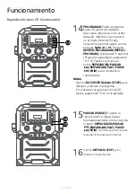 Preview for 38 page of The Singing Machine SML271BK/W Nstruction Manual