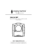 Preview for 1 page of The Singing Machine SML343BT Instruction Manual