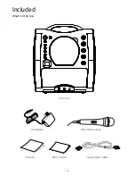 Preview for 3 page of The Singing Machine SML363BTBK Instruction Manual