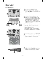 Preview for 14 page of The Singing Machine SML385BTBK?SML385BTW Instruction Manual