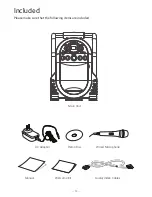 Preview for 3 page of The Singing Machine SML505BT Instruction Manual