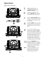 Предварительный просмотр 9 страницы The Singing Machine SML625BTBK Instruction Manual