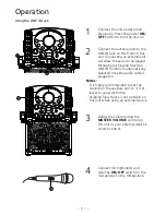 Предварительный просмотр 18 страницы The Singing Machine SML625BTBK Instruction Manual