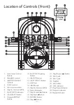 Предварительный просмотр 4 страницы The Singing Machine SML645BT Instruction Manual