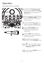 Предварительный просмотр 17 страницы The Singing Machine SML645BT Instruction Manual