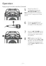 Предварительный просмотр 20 страницы The Singing Machine SML654BK Instruction Manual