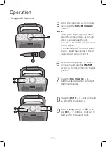 Preview for 10 page of The Singing Machine SML682BTBK Instruction Manual