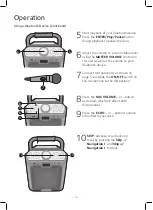 Preview for 17 page of The Singing Machine SML682BTBK Instruction Manual