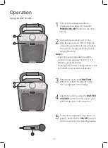 Preview for 19 page of The Singing Machine SML682BTBK Instruction Manual