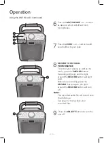 Preview for 20 page of The Singing Machine SML682BTBK Instruction Manual