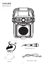 Preview for 3 page of The Singing Machine SML712BK Instruction Manual