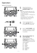 Preview for 10 page of The Singing Machine SML712BK Instruction Manual