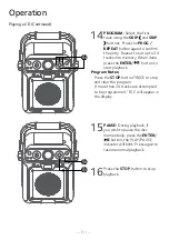 Preview for 12 page of The Singing Machine SML712BK Instruction Manual