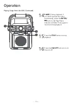 Preview for 17 page of The Singing Machine SML712BK Instruction Manual