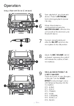 Preview for 19 page of The Singing Machine SML712BK Instruction Manual