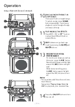 Preview for 20 page of The Singing Machine SML712BK Instruction Manual