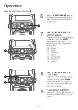 Preview for 22 page of The Singing Machine SML712BK Instruction Manual