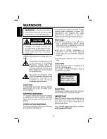 Предварительный просмотр 2 страницы The Singing Machine SMVG-620 Instruction Manual