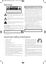 Preview for 2 page of The Singing Machine STVG529BKL Instruction Manual