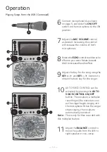 Предварительный просмотр 13 страницы The Singing Machine STVG785BT Instruction Manual