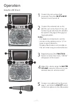 Предварительный просмотр 18 страницы The Singing Machine STVG785BT Instruction Manual