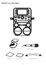 Предварительный просмотр 3 страницы The Singing Machine STVG890BTBK Instruction Manual