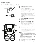 Предварительный просмотр 18 страницы The Singing Machine STVG890BTBK Instruction Manual