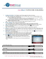 Preview for 2 page of The Snell Group FLIR E30 Quick Start