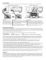 Предварительный просмотр 3 страницы The Speaker Company ASW-8 User Manual