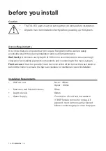 Preview for 8 page of The Splash Lab TSL.970 Series Installation & Maintenance