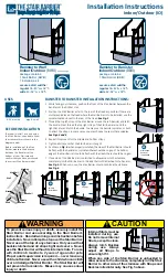 Preview for 1 page of The Stair Barrier BWIO Installation Instructions