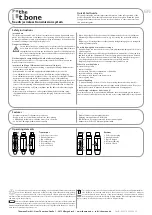 Preview for 1 page of the t.bone free2b Quick Start Manual