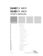 Preview for 3 page of The t.mix 2442FX MKII User Manual