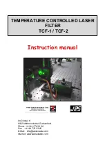 The Table Stable TCF-1 Instruction Manual preview