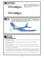 Preview for 10 page of The Wings Maker Blue Bird EP Instruction Manual