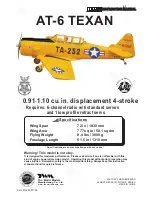 Preview for 1 page of The World Models Manufacturing AT-6 TEXAN Instruction Manual