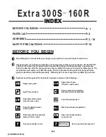 Preview for 2 page of The World Models Manufacturing Extra 300S-160R Instruction Manual