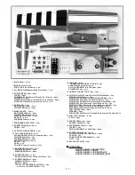 Preview for 3 page of The World Models Manufacturing Extra Sports 30S Instruction Manual