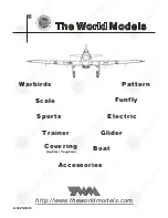 Preview for 12 page of The World Models Manufacturing Happy-Fly Instruction Manual