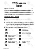 Preview for 2 page of The World Models Manufacturing SKY RAIDER MACH-I Instruction Manual