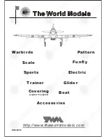 Preview for 12 page of The World Models Manufacturing Sky Runner Instruction Manual