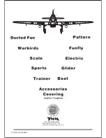 Preview for 15 page of The World Models Manufacturing Ultimate -120R Instruction Manual