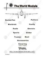 Preview for 12 page of The World Models Manufacturing Zero Fighter EP Instruction Manual