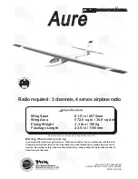 THE WORLD MODELS Aure Instruction Manual preview